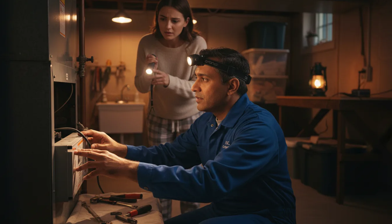 Emergency HVAC Repair in East Wilton, ME near me · HVAC